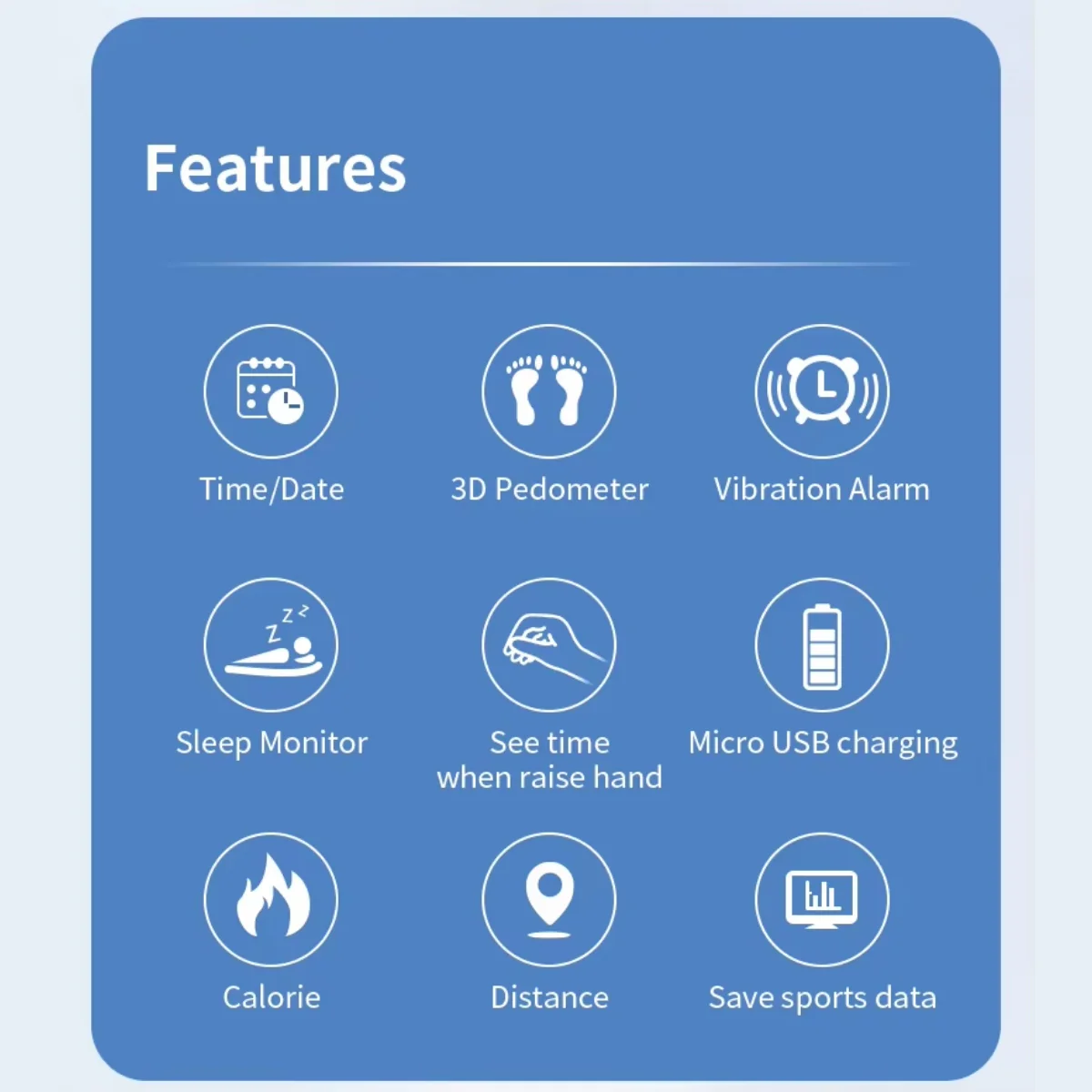 Vibration Alarm Sleep Monitor Watch - Image 6