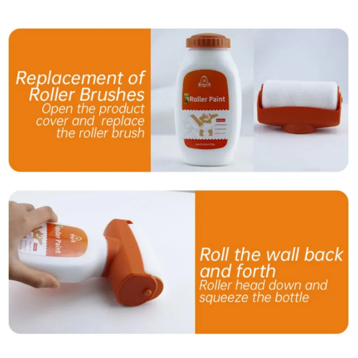 Wall Repair Paint Roller – Quick Fix for Cracks & Stains - Image 4