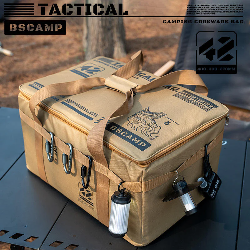 Waterproof Multi-Compartment Outdoor Storage Bag (42L) - Image 3