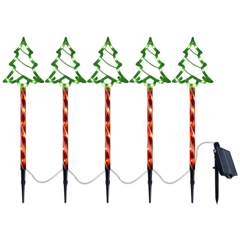 Waterproof Solar LED Christmas Tree Light – Outdoor Garden & Lawn Decoration - Image 3