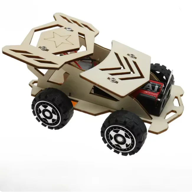 Wooden STEM 3D Vehicle Building Kit - Image 11